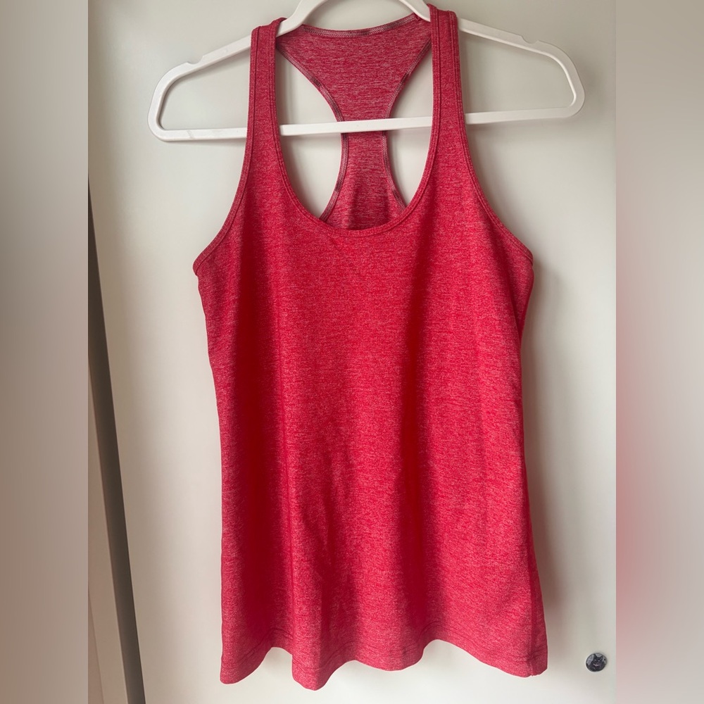 lululemon athletica Red Racerback Tank❤️